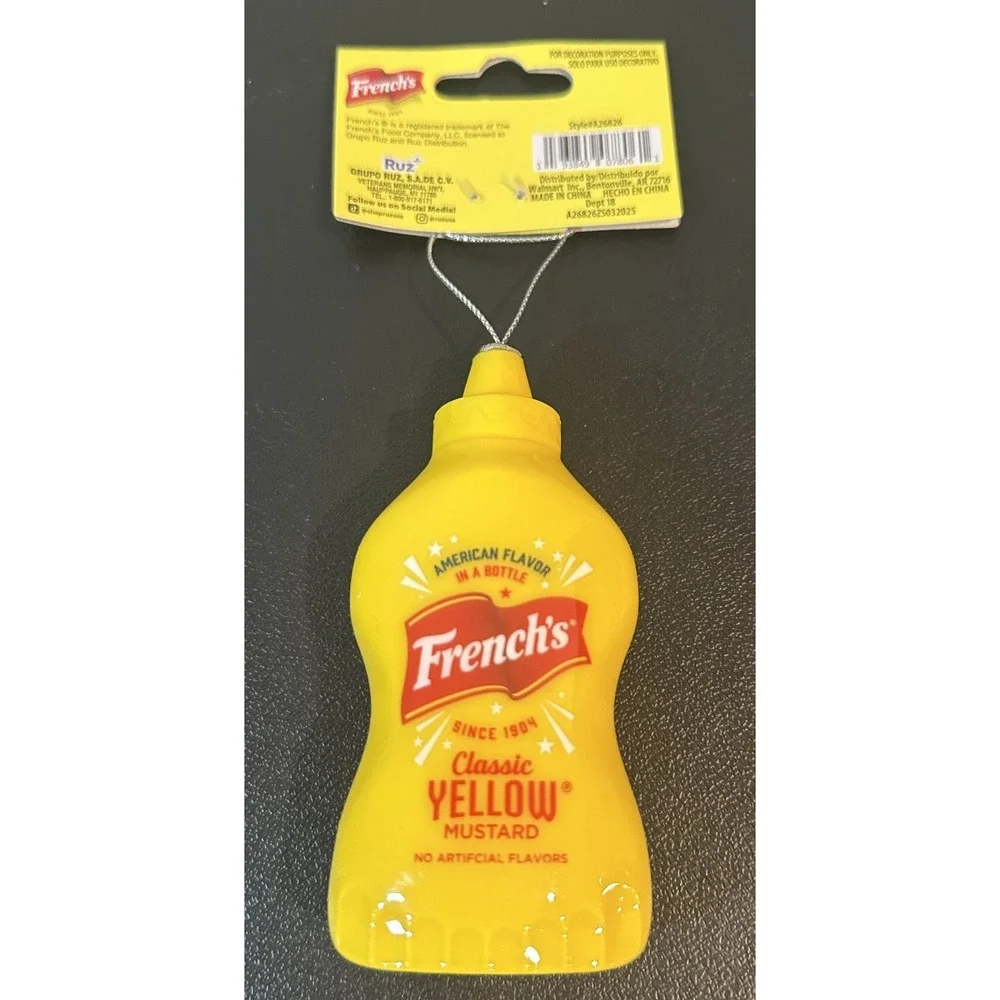French's‎ Classic Yellow Mustard Ornament Collectible LIMITED EDITION
